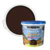 Ronseal Fence Life Plus Paint Dark Oak - 5L -Home Improvement 12804532 5264942086520605