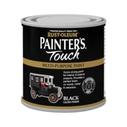 Rust-Oleum Black - Gloss Painters Touch - 250ml