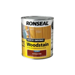 Ronseal Quick Drying Woodstain Antique Pine Satin - 750ml -Home Improvement 12804710 2764949525175690