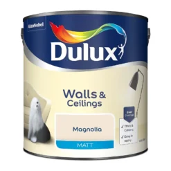 Dulux Matt Emulsion Paint Magnolia - 2.5L -Home Improvement 12804812 2624842791255568