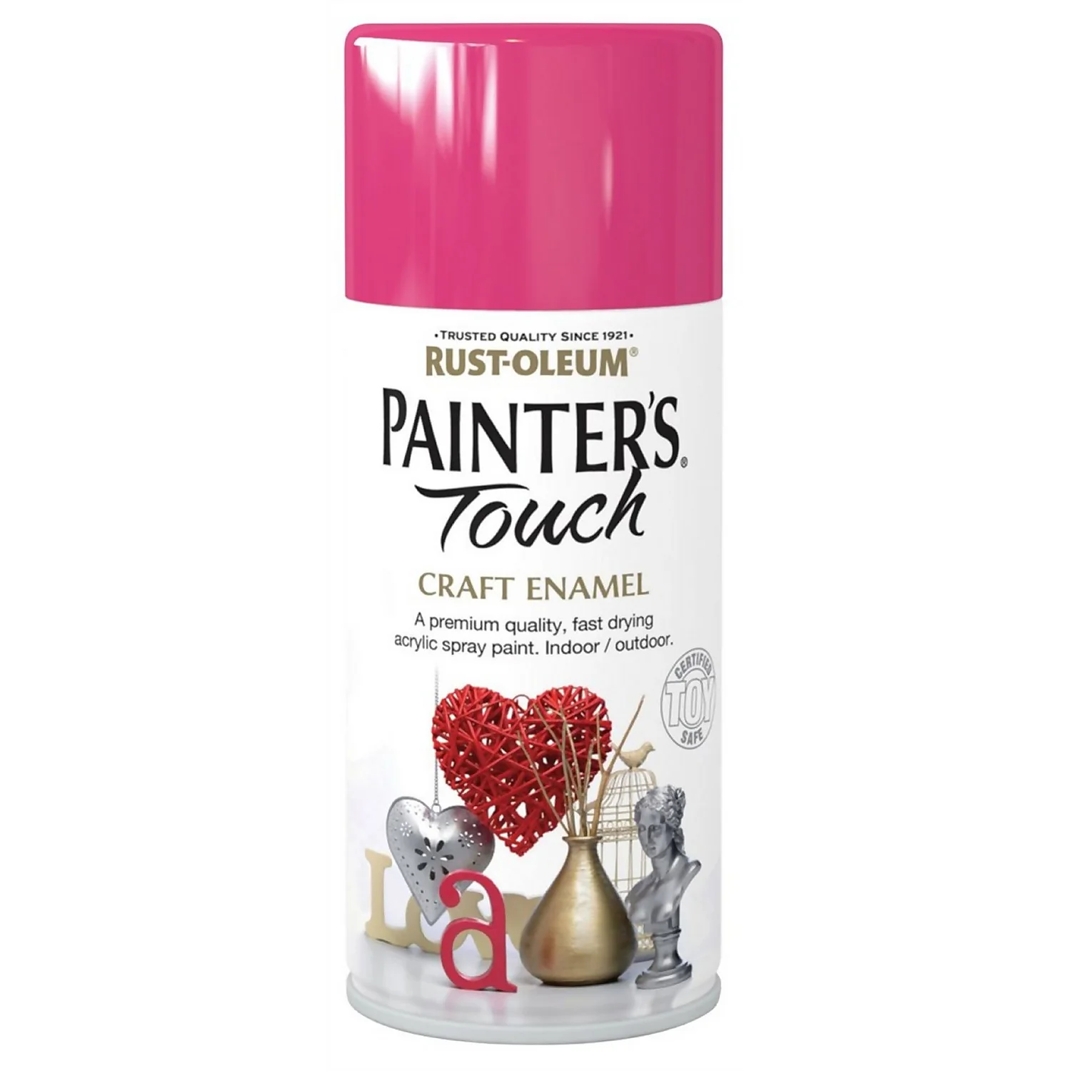 Rust-Oleum Painters Touch - Craft Enamel Spray Paint Blossom Pink - 150ml 3 Rust-Oleum Painters Touch - Craft Enamel Spray Paint Blossom Pink - 150ml