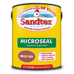 Sandtex® Ultra Smooth Masonry Paint Brick Red - 5L 19 Sandtex® Ultra Smooth Masonry Paint Brick Red - 5L -Home Improvement 12809369 1664871497445841
