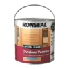 Ronseal Crystal Clear Outdoor Varnish Satin - 2.5L -Home Improvement 12809426 2144831918770432