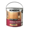 Ronseal Crystal Clear Outdoor Varnish Matt - 2.5L -Home Improvement 12809429 6114831919025837