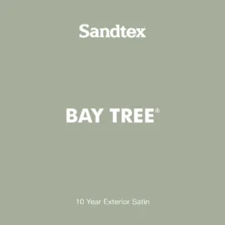 Sandtex® Exterior 10 Year Satin Paint Bay Tree - 750ml -Home Improvement 12811152 1654871314461891
