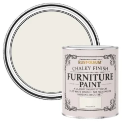 Rust-Oleum Chalky Furniture Paint - Antique White - 750ml