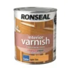 Ronseal Interior Varnish Satin Light Oak - 750ml -Home Improvement 12811521 5444831955512761