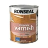 Ronseal Interior Varnish Satin Dark Oak - 750ml 1 Ronseal Interior Varnish Satin Dark Oak - 750ml -Home Improvement 12811569 1764831968193143