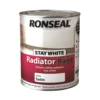 Ronseal Stays White Radiator Paint Satin - 750ml -Home Improvement 12813914 3944831884460002