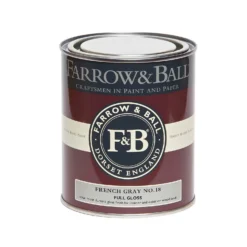Farrow & Ball Full Gloss Paint French Gray - 750ml 8 Farrow & Ball Full Gloss Paint French Gray - 750ml -Home Improvement 12814045 1724951875055344