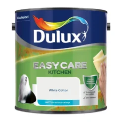 Dulux Easycare Kitchen White Cotton Matt Paint - 2.5L 13 Dulux Easycare Kitchen White Cotton Matt Paint - 2.5L -Home Improvement 12819133 2154833220413267
