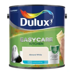 Dulux Easycare Kitchen Almond White Matt Paint - 2.5L 12 Dulux Easycare Kitchen Almond White Matt Paint - 2.5L -Home Improvement 12819242 1184833219464346