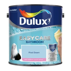 Dulux Easycare Bathroom First Dawn Blue Soft Sheen Paint - 2.5L 12 Dulux Easycare Bathroom First Dawn Blue Soft Sheen Paint - 2.5L -Home Improvement 12819244 8634833218537397