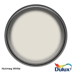 Dulux Easycare Bathroom Nutmeg White Soft Sheen Paint - 2.5L -Home Improvement 12819363 6514833221408913