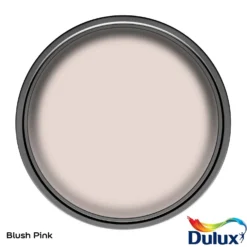 Dulux Silk Emulsion Paint Blush Pink - 2.5L -Home Improvement 12819365 3044833218994402