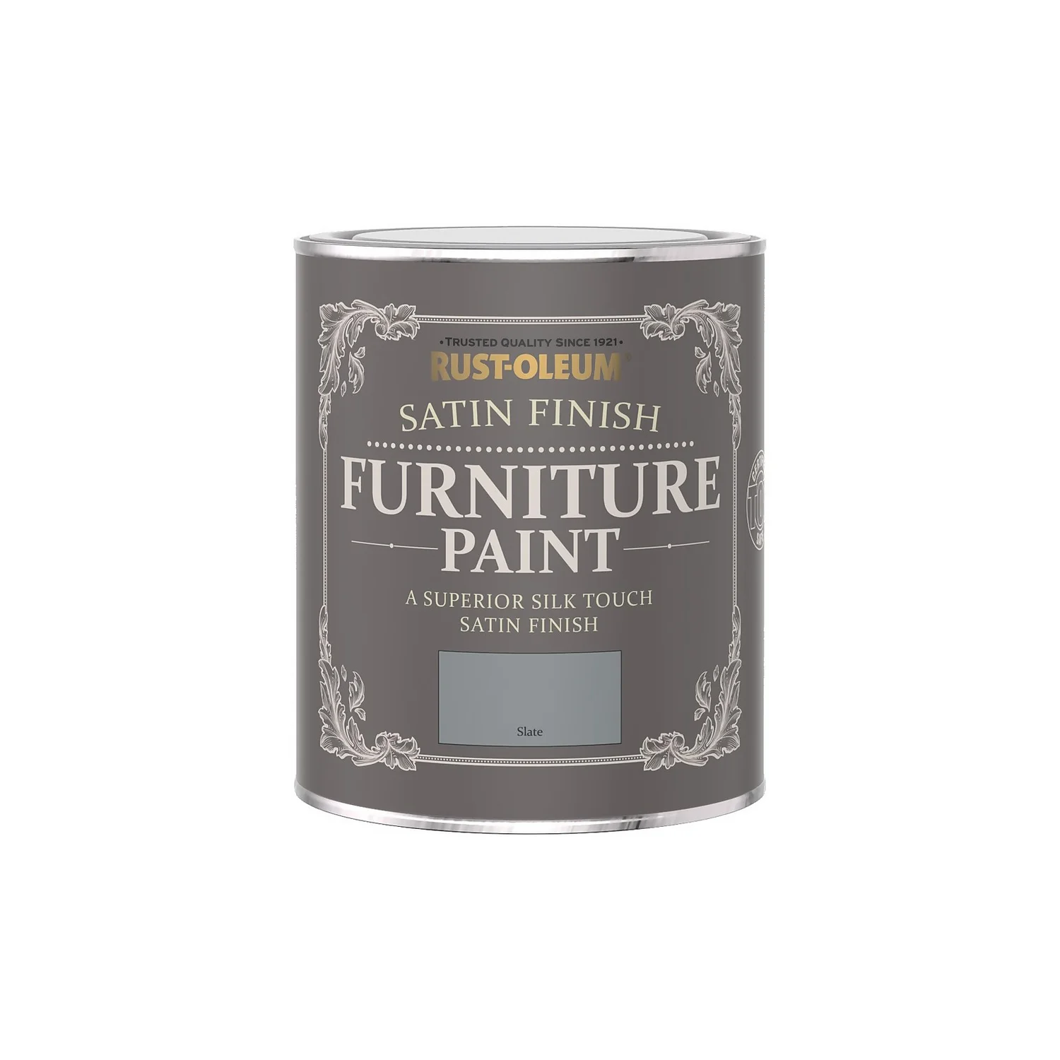 Rust-Oleum Satin Furniture Paint - Slate - 750ml 6 Rust-Oleum Satin Furniture Paint - Slate - 750ml - Image 4