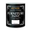 Rust-Oleum Gloss Furniture Paint - White Frost - 125ml -Home Improvement 12819645 1754831432117797