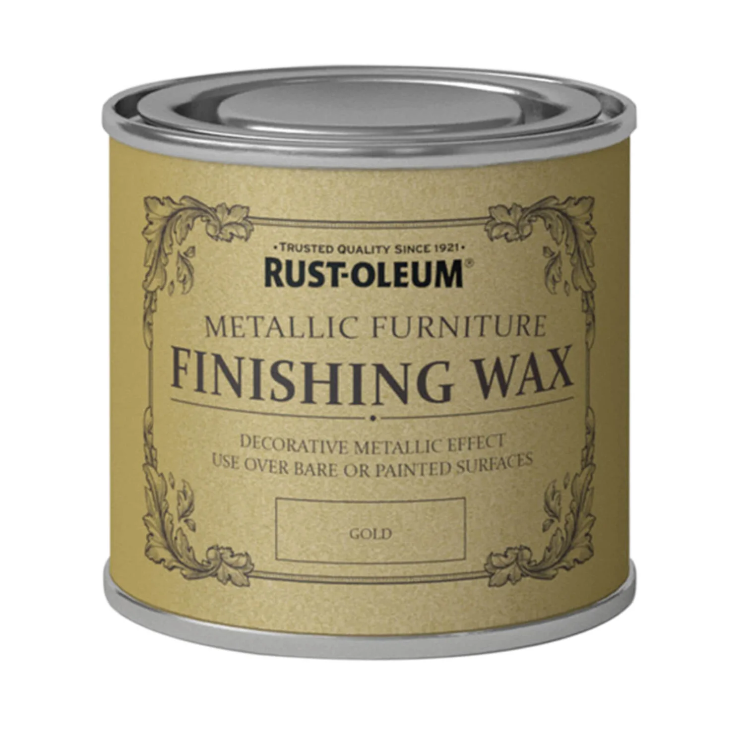 Rust-Oleum Metallic Furniture Finishing Wax Gold - 125ml 3 Rust-Oleum Metallic Furniture Finishing Wax Gold - 125ml