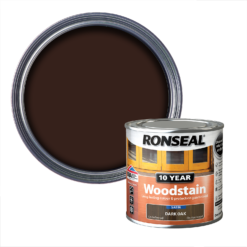 Ronseal 10 Year Woodstain Dark Oak Satin - 250ml