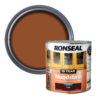Ronseal 10 Year Woodstain Teak Satin - 2.5L -Home Improvement 12820844 1534949531112894