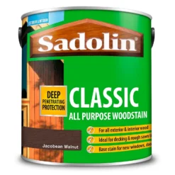 Sadolin Classic All Purpose Woodstain Jacobean Walnut - 2.5L -Home Improvement 12821236 4934951406595585