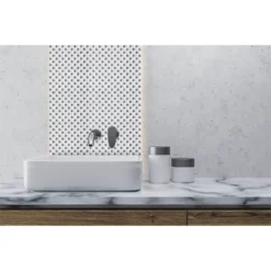 House Of Mosaics White Jewel Mosaic Tile - 300 X 300mm