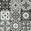 House Of Mosaics Geo Moroccan Black & White Mosaic Tile (Sample Only) - 150 X 110mm 1 House Of Mosaics Geo Moroccan Black & White Mosaic Tile (Sample Only) - 150 X 110mm -Home Improvement 12829743 1744831907764110