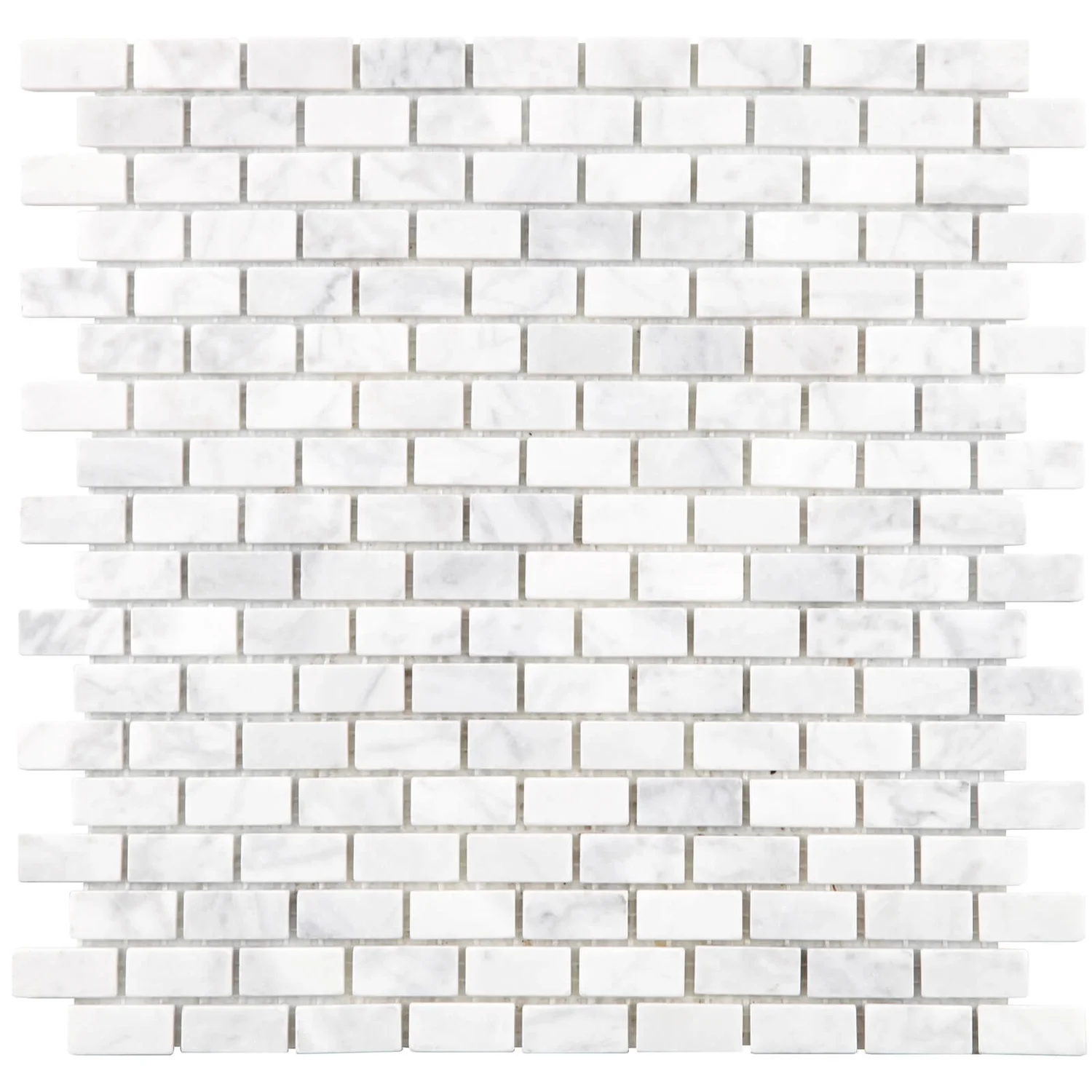 House Of Mosaics Carrera Brick Mosaic Tile - 305 X 305mm 4 House Of Mosaics Carrera Brick Mosaic Tile - 305 X 305mm - Image 2