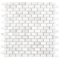 House Of Mosaics Carrera Brick Mosaic Tile (Sample Only) - 150 X 110mm