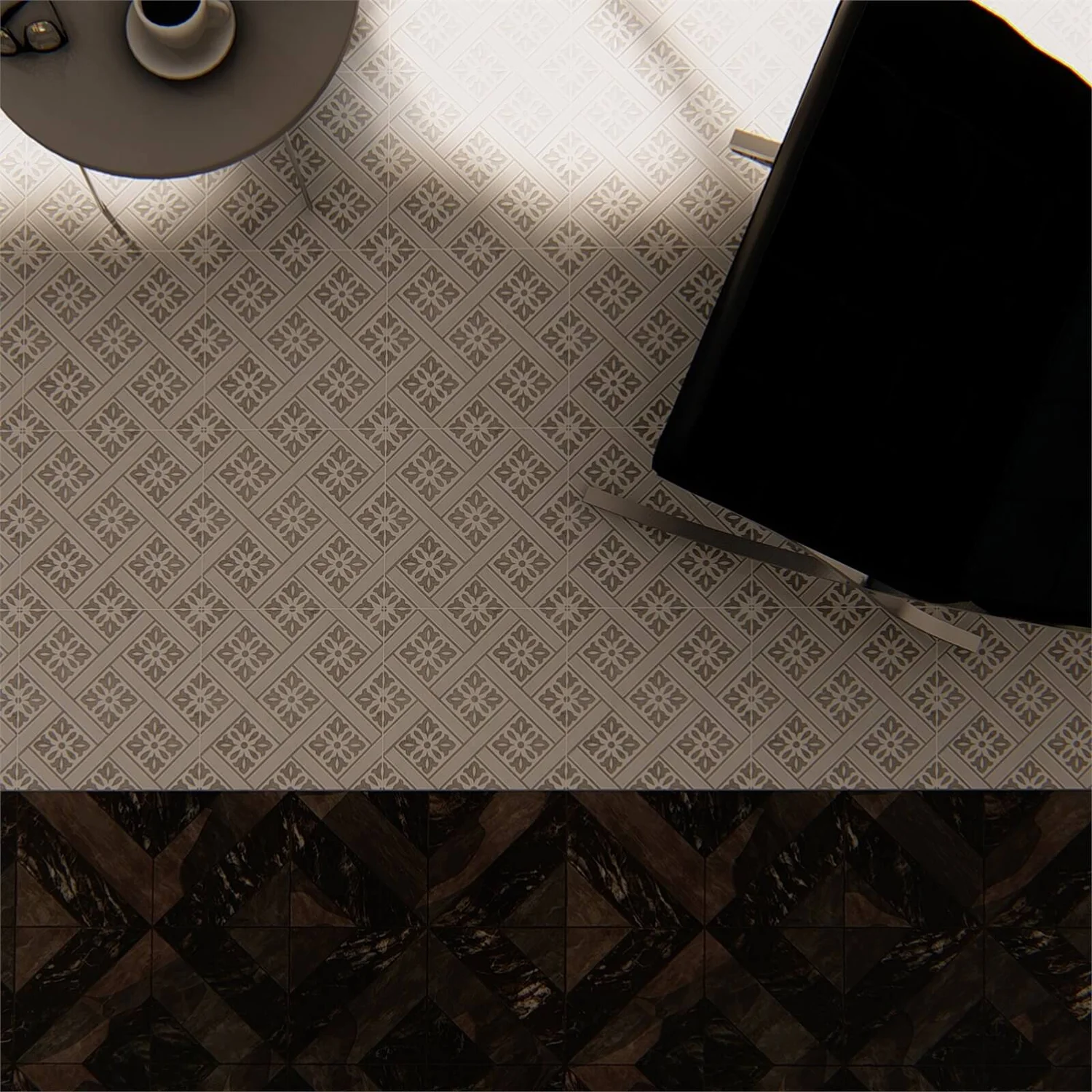 None Windsor Ceramic Wall & Floor Tile 330 X 330mm - 1sqm Pack 4 None Windsor Ceramic Wall & Floor Tile 330 X 330mm - 1sqm Pack - Image 2