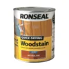 Ronseal Quick Drying Woodstain - Natural Oak Satin 750ml -Home Improvement 12834022 3984831963450530