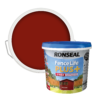 Ronseal Fence Life Plus Paint Red Cedar - 5L -Home Improvement 12834175 9074942086914220