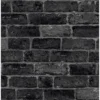 Fresco House Brick Black Wallpaper -Home Improvement 12835581 1554831604517252