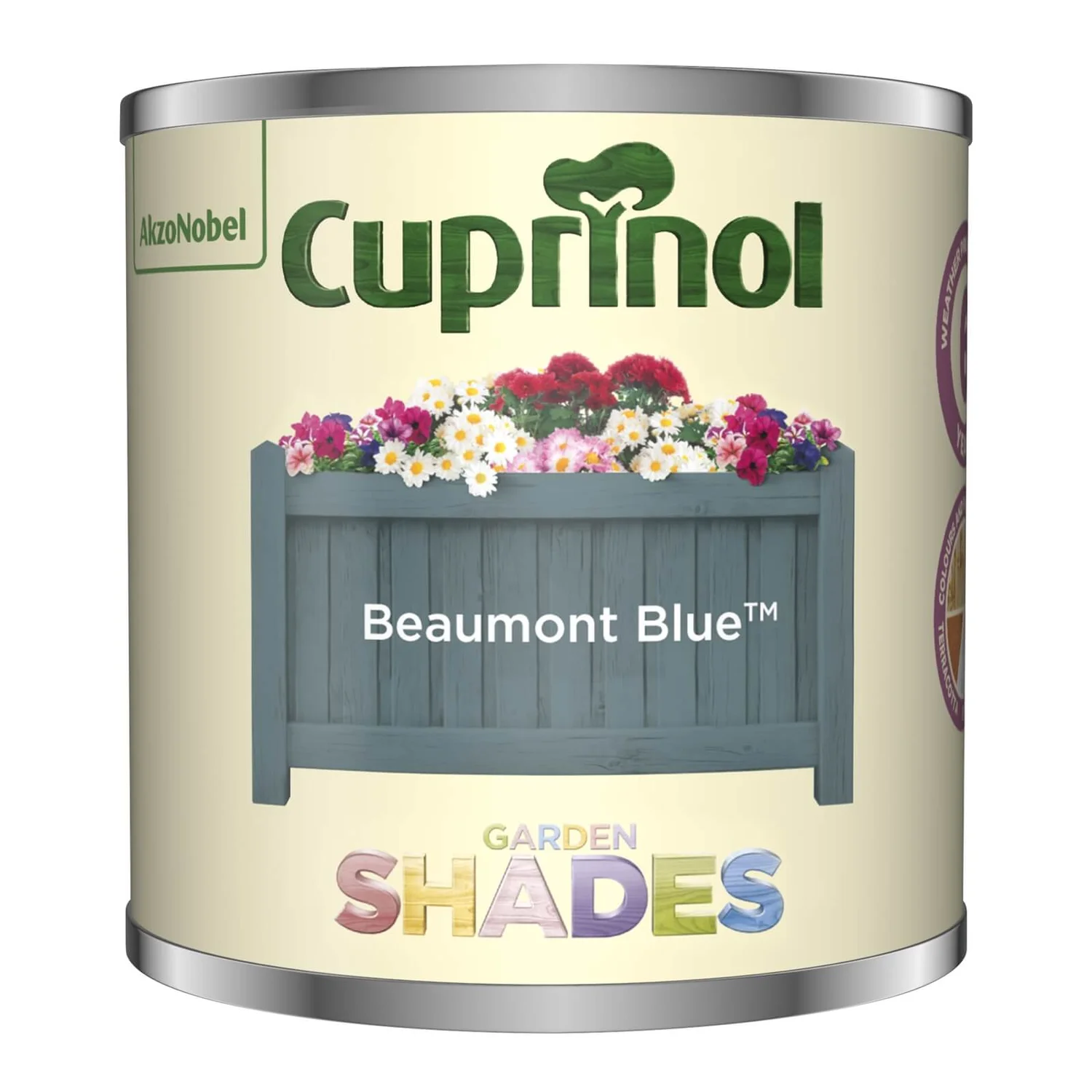 Cuprinol Garden Shades Beaumont Blue Tester - 125ml 3 Cuprinol Garden Shades Beaumont Blue Tester - 125ml