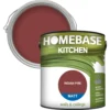 Homebase Kitchen Matt Paint - Indian Fire 2.5L -Home Improvement 12836996 1984831958513055