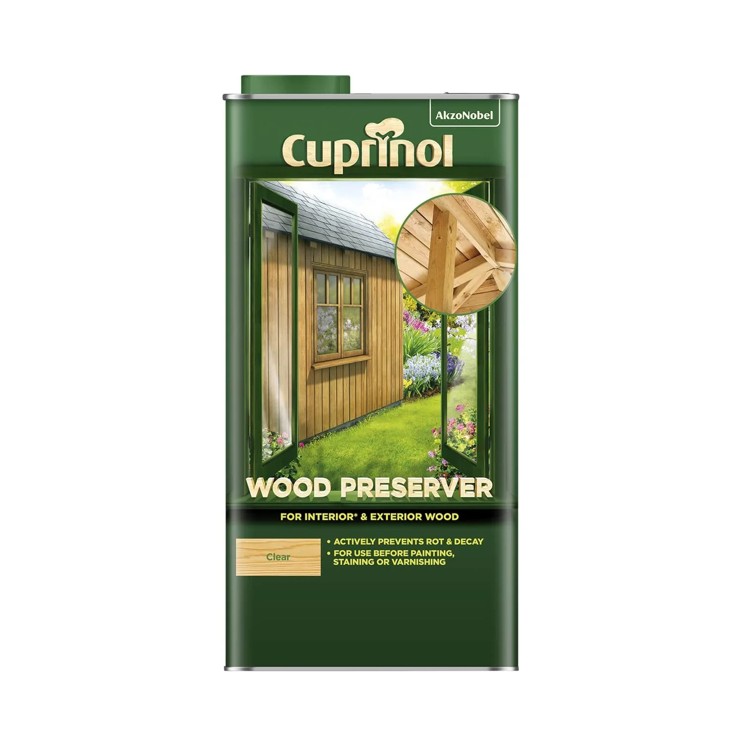 Cuprinol Wood Preserver - Clear - 5L 3 Cuprinol Wood Preserver - Clear - 5L