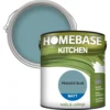 Homebase Kitchen Matt Paint - Peacock Blue 2.5L 2 Homebase Kitchen Matt Paint - Peacock Blue 2.5L -Home Improvement 12837121 2894831969678854