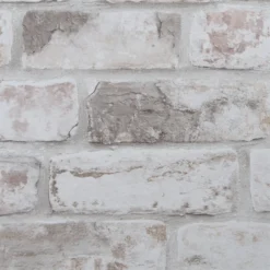 Fresco Distressed Brick Wallpaper - Pastel