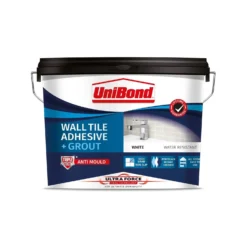 UniBond UltraForce Wall Tile Adhesive & Grout White 12.8kg