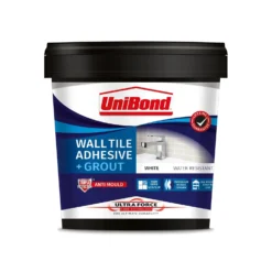 UniBond UltraForce Wall Tile Adhesive & Grout White 1.38kg
