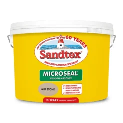 Sandtex® Ultra Smooth Masonry Paint Mid Stone - 10L -Home Improvement 12840368 1214872085458057