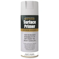 Rust-Oleum Surface Primer Spray Paint - Grey - 400ml