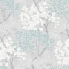 Fresco Lykke Tree Smooth Wallpaper - Sky Blue 1 Fresco Lykke Tree Smooth Wallpaper - Sky Blue -Home Improvement 12840998 1254831970936892