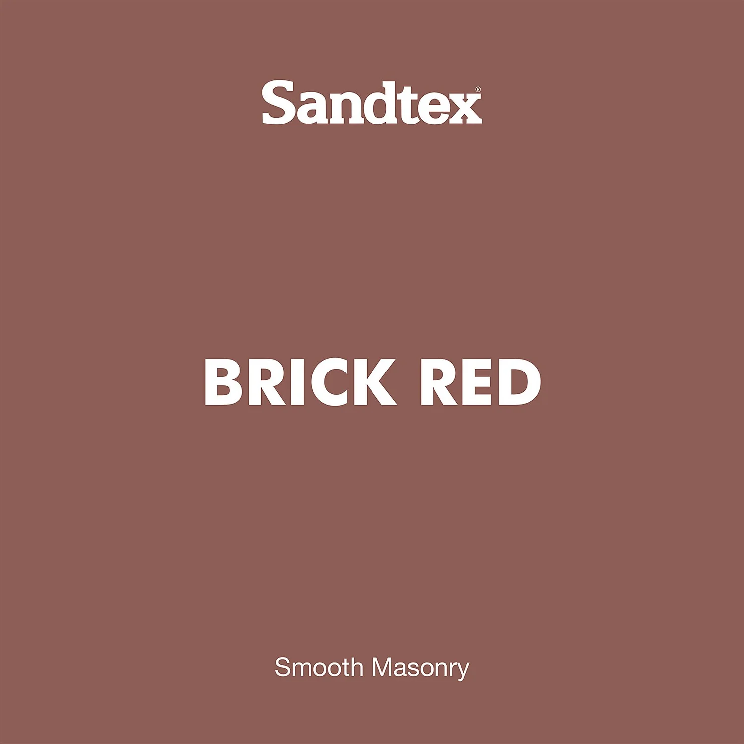 Sandtex® Ultra Smooth Masonry Paint Brick Red - 2.5L 11 Sandtex® Ultra Smooth Masonry Paint Brick Red - 2.5L - Image 9
