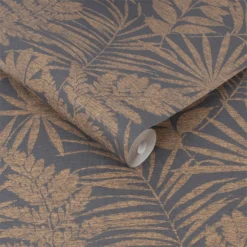 Superfresco Easy Dark Rust Brown Wallpaper -Home Improvement 12841348 1344833228746022