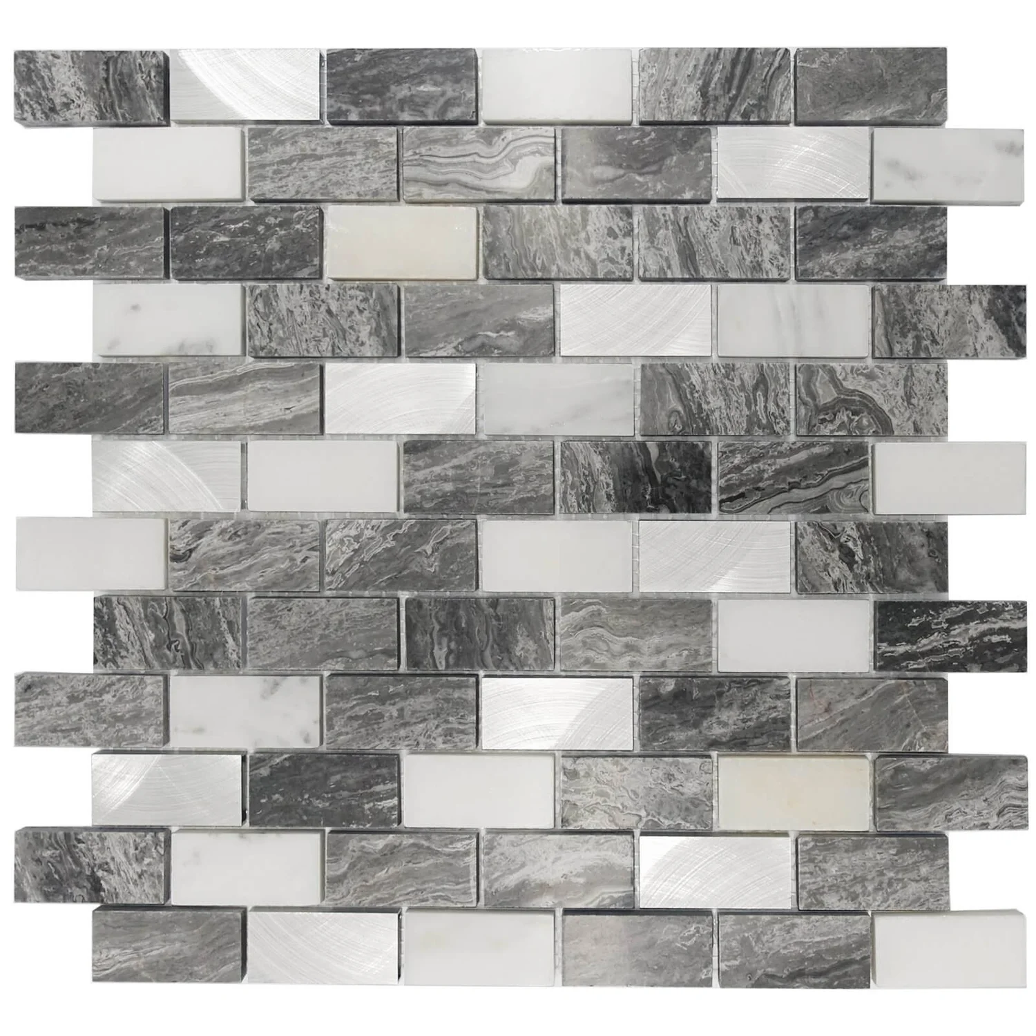 House Of Mosaics Marble Luxe Mosaic Tile Sheet 3 House Of Mosaics Marble Luxe Mosaic Tile Sheet