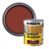 Ronseal Quick Drying Woodstain Deep Mahogany Satin - 750ml -Home Improvement 12843808 1104949524857918