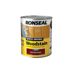 Ronseal Quick Drying Woodstain Deep Mahogany Satin - 750ml 13 Ronseal Quick Drying Woodstain Deep Mahogany Satin - 750ml -Home Improvement 12843808 1374949525419128
