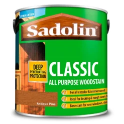 Sadolin Classic All Purpose Woodstain Antique Pine - 2.5L 14 Sadolin Classic All Purpose Woodstain Antique Pine - 2.5L -Home Improvement 12845189 1554955540987586