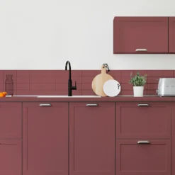 Maison Deco Refresh Kitchen Cupboards, Worktops & Splashbacks Paint Burgundy - 750ml -Home Improvement 12878347 1654866384467412